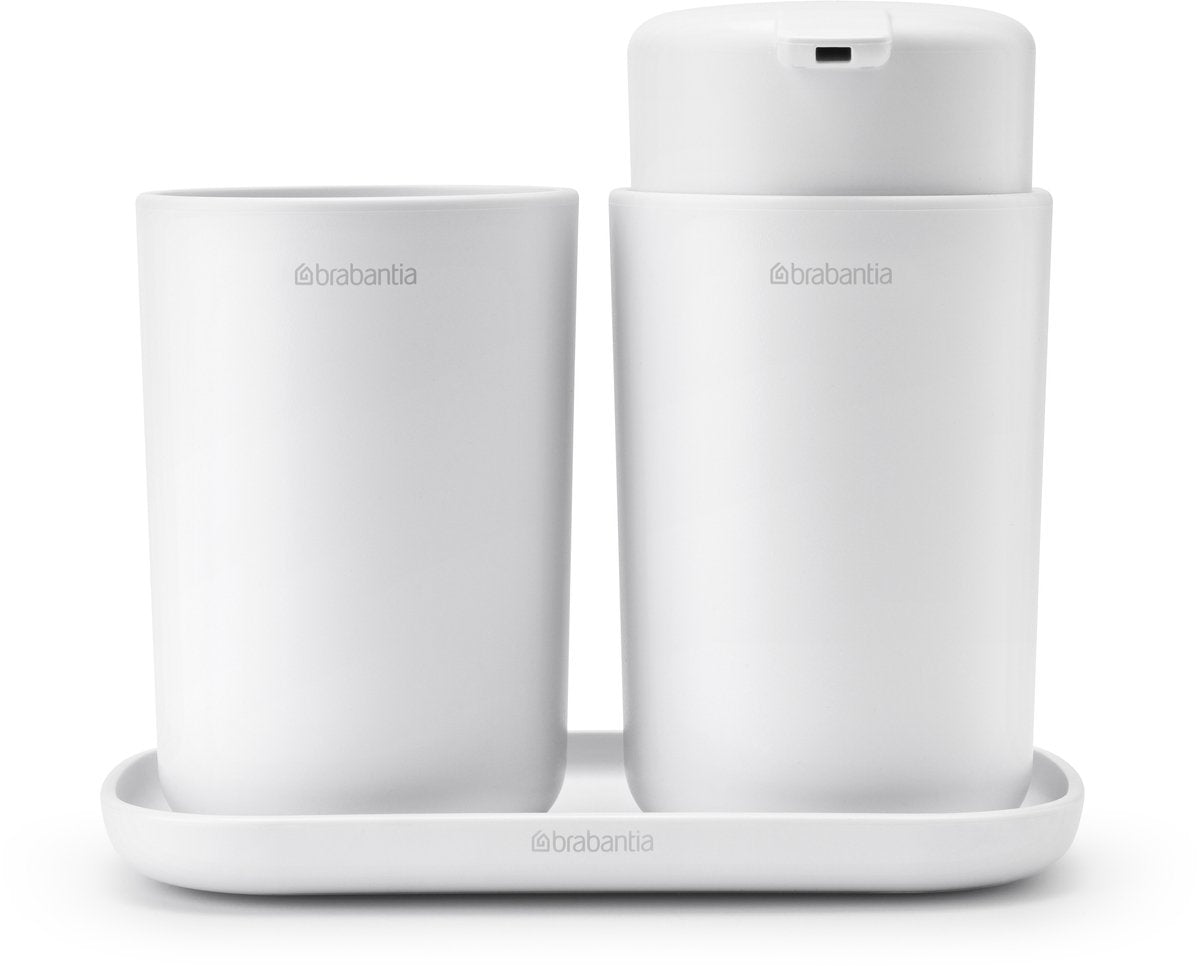 Brabantia renew bathroom accessories set - 3-piece - white