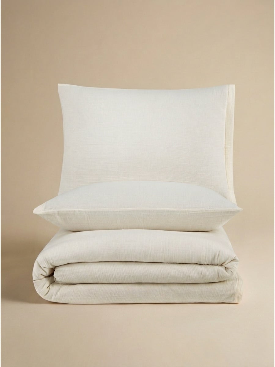 Muslin bedding set, 200x220 cm 3 pieces
