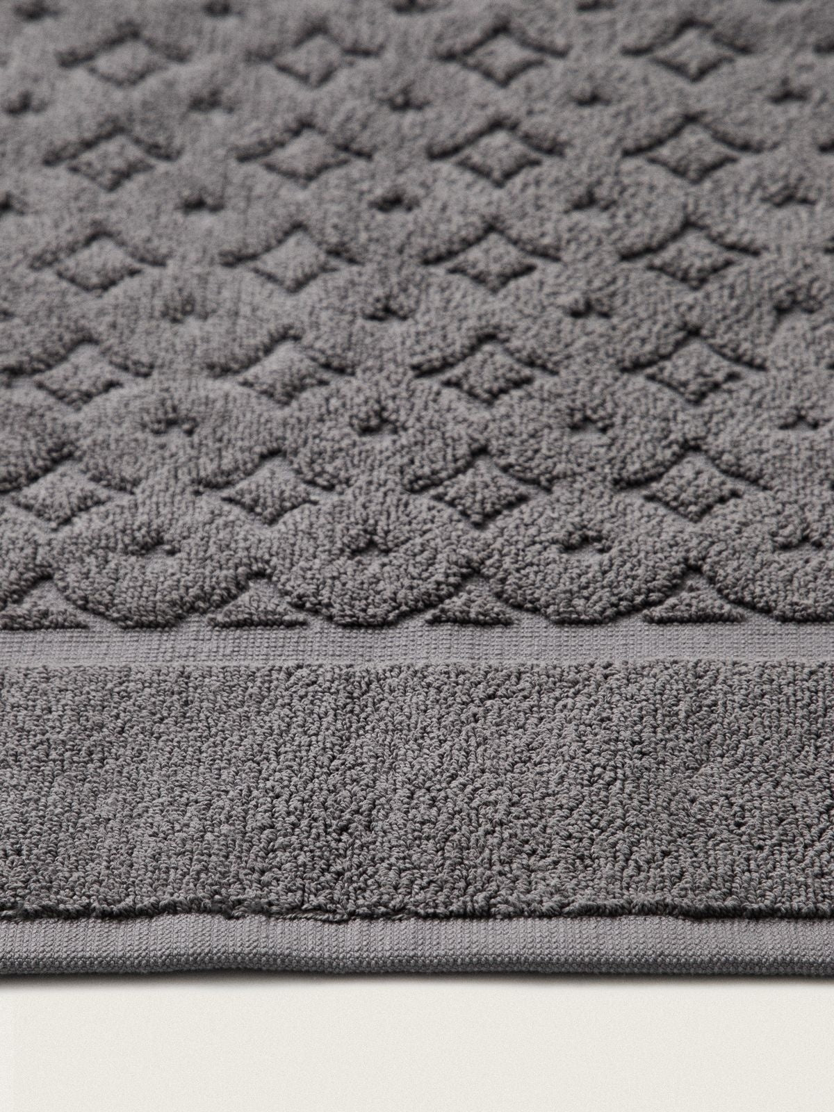 Cotton bath mat